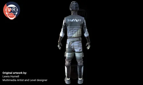 Amani Miner backside view.