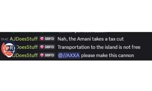 Speculation: Amani faction takes a tax cut for Extraction transportation.